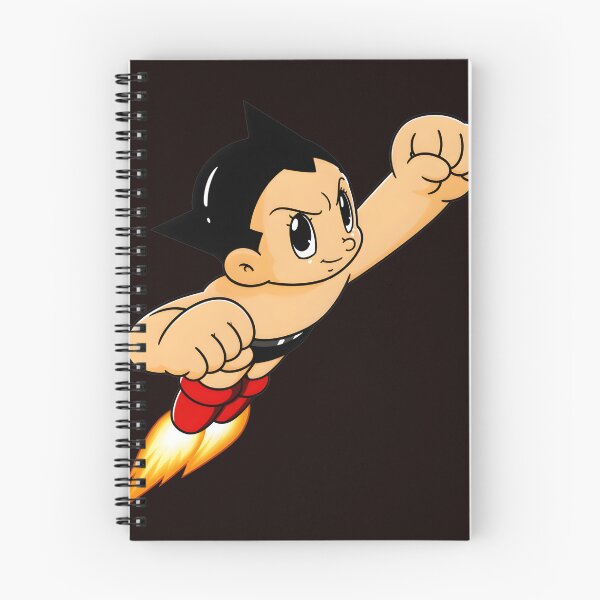 Aperçu de l'œuvre Astro Boy volant en pose d'action créée et vendue par sil-gen-rove.