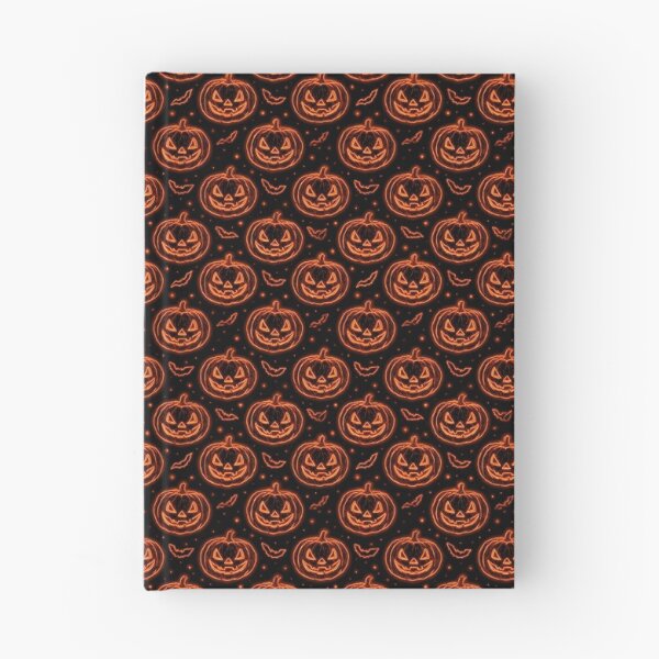 Item preview, Happy Halloween Orange Pumpkin Line Pattern designed and sold by Derek Gillette.