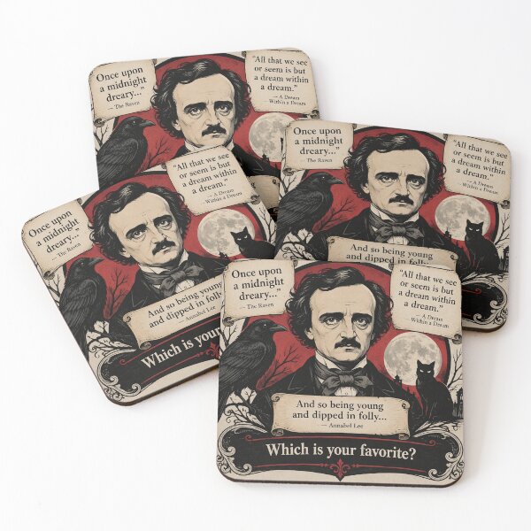 Item preview, Edgar Allan Poe Quotes designed and sold by rogerstrawberry.