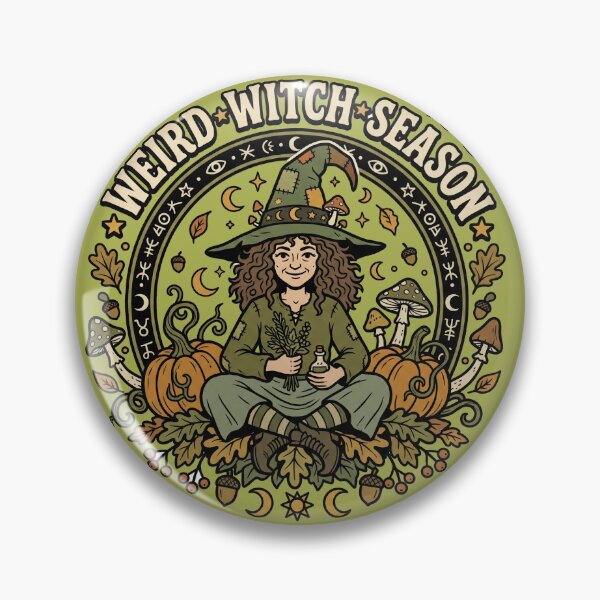 Item preview, Weird Autumn Witch designed and sold by bolguzart.