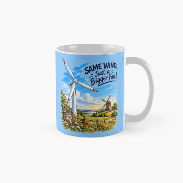 Item preview, Same Wind Just a Bigger Fan Clean Energy Wind Turbine Design designed and sold by Evelashop.