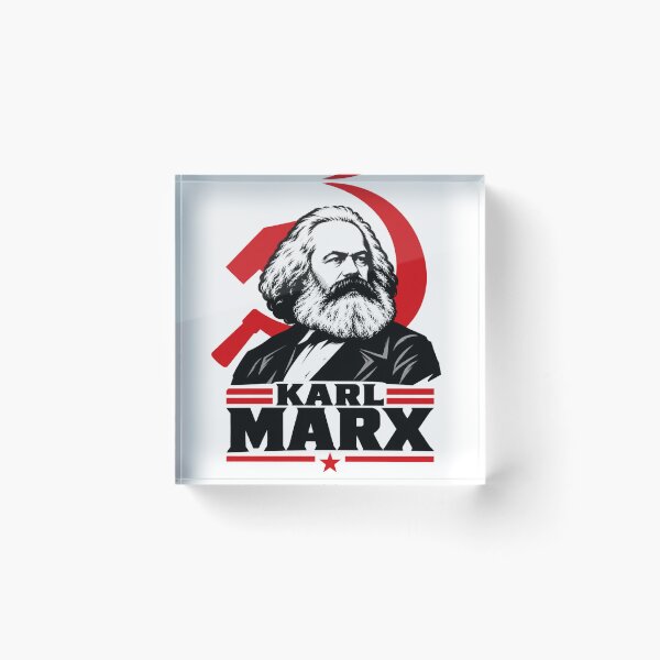 Item preview, Karl Marx Communist Manifesto Hammer and Sickle designed and sold by Owcomm.