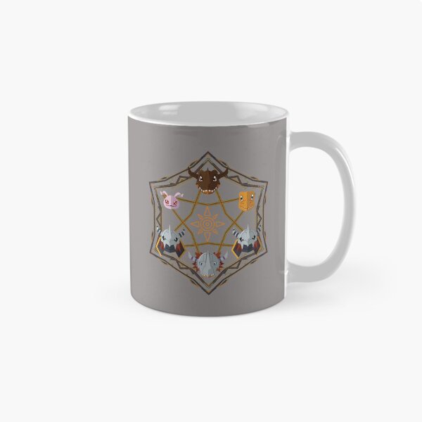 Item preview, Digimon Crests Evolution Circle Mon Heads Tee-28 designed and sold by RehmObaidy.