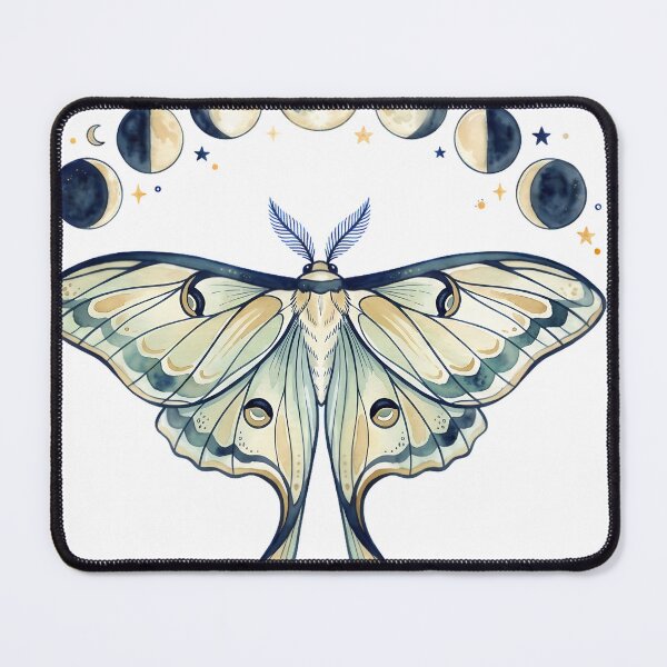 Item preview, Luna Moth and Moon Phases Celestial designed and sold by alvixVerse Merch.