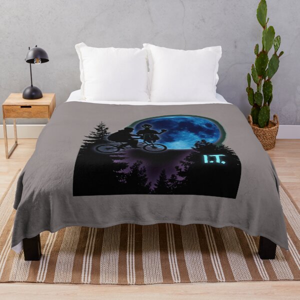 Item preview, E.T. Moon Flight Silhouette T-Shirt-62 designed and sold by ClaudiaSmart.