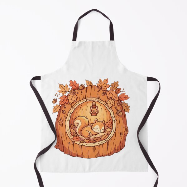 Item preview, Tiny Treehouse Nap in the Autumn Woods designed and sold by Sweet Blob Co.
