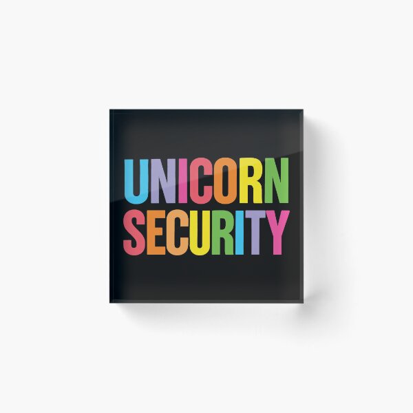 Item preview, Unicorn Security Funny Halloween designed and sold by HokutoKaiStore.