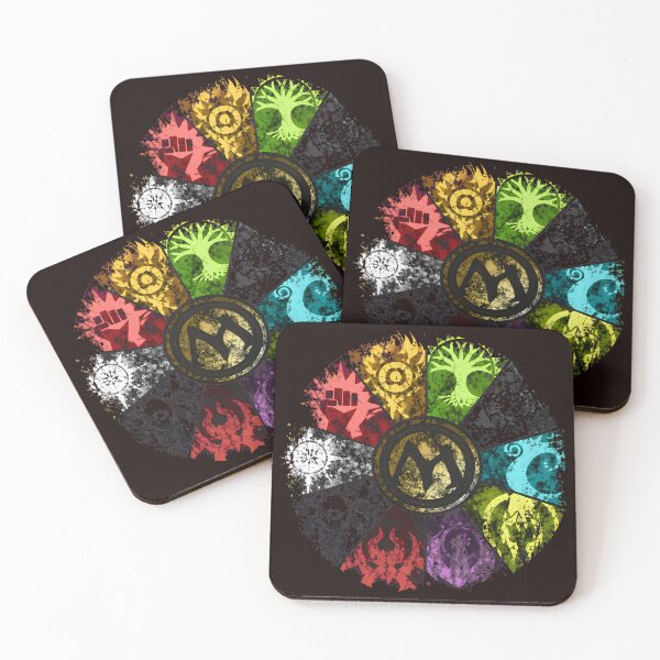 Item preview, MTG Mana Symbols Circular Art designed and sold by sil-gen-rove.