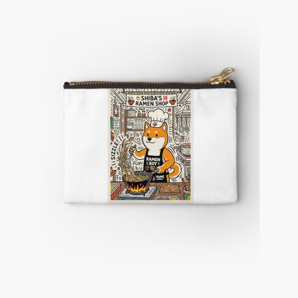 Item preview, Shiba Inu Ramen Chef designed and sold by PictoVibe.
