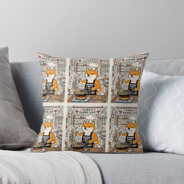 Item preview, Shiba Inu Ramen Chef designed and sold by PictoVibe.