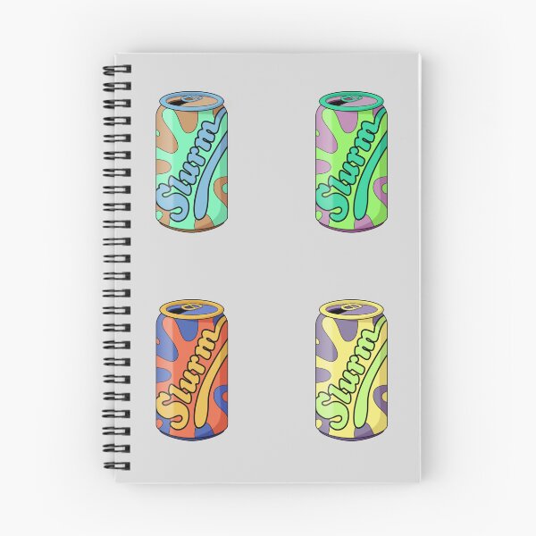 Item preview, Multicolored Slurm Cans designed and sold by cortmcnamaraart.