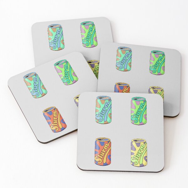 Item preview, Multicolored Slurm Cans designed and sold by cortmcnamaraart.