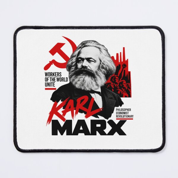 Item preview, Karl Marx Communist Manifesto Portrait Graphic designed and sold by Owcomm.