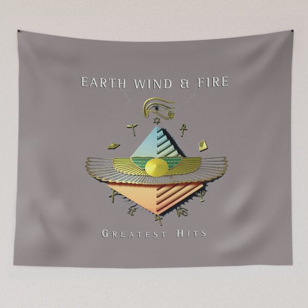 Item preview, Earth Wind & Fire Greatest Hits Album Art T-Shirt-90 designed and sold by ClaudiaSmart.