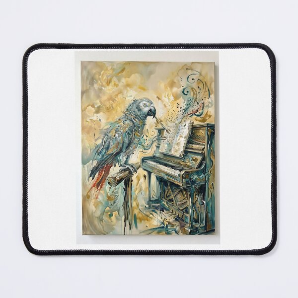Item preview, African Grey Musician designed and sold by PictoVibe.