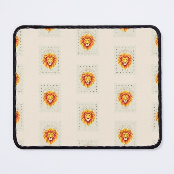 Item preview, Leo Zodiac Stamp – Celestial Vintage Astrology Art designed and sold by CozyMuse.