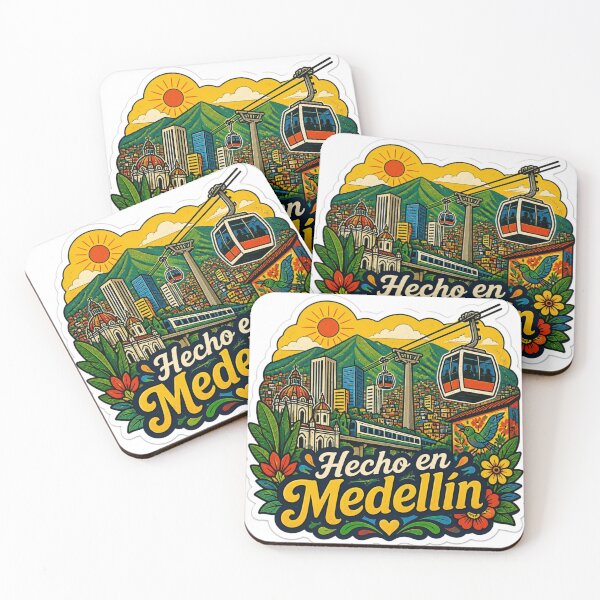 Item preview, Made in Medellín | Metrocable and mountains designed and sold by Olgavelez.