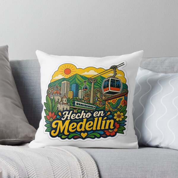 Item preview, Made in Medellín | Metrocable and mountains designed and sold by Olgavelez.