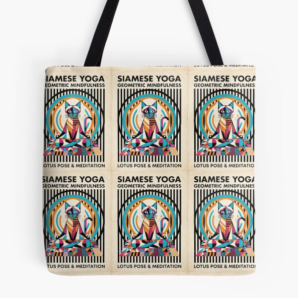 Item preview, Siamese Cat Yoga designed and sold by PictoVibe.