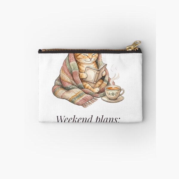 Item preview, Weekend Plans Books and Blankets Cozy Reader designed and sold by alvixVerse Merch.