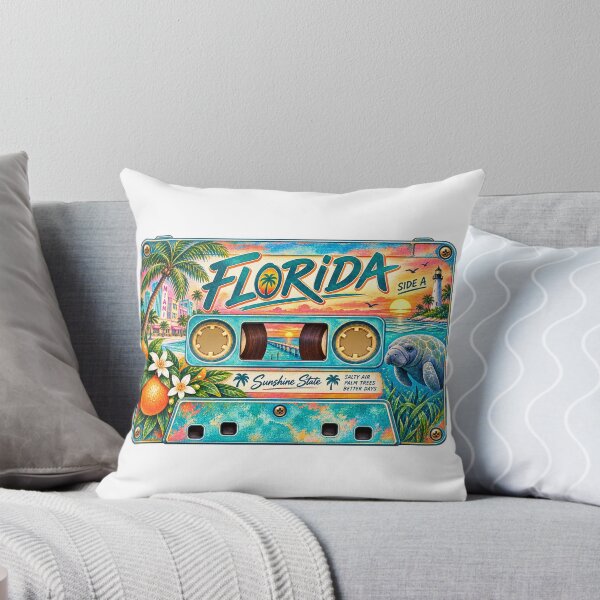 Item preview, Florida Retro Cassette Tape designed and sold by Whimspired By Paxx.
