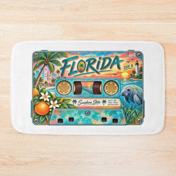 Item preview, Florida Retro Cassette Tape designed and sold by Whimspired By Paxx.