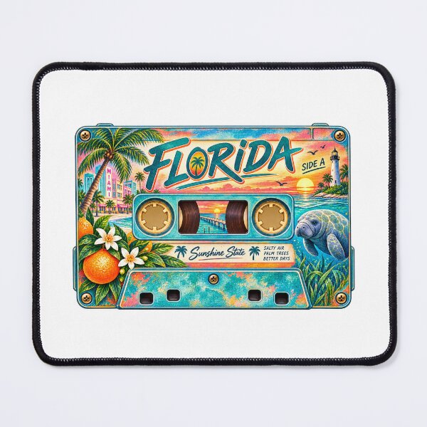 Item preview, Florida Retro Cassette Tape designed and sold by Whimspired By Paxx.