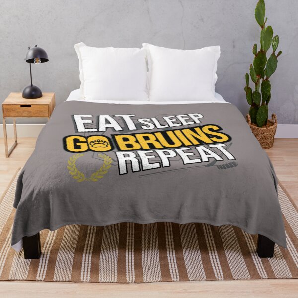 Item preview, Eat Sleep Go Bruins Repeat Fan T-Shirt-5 designed and sold by ClaudiaSmart.