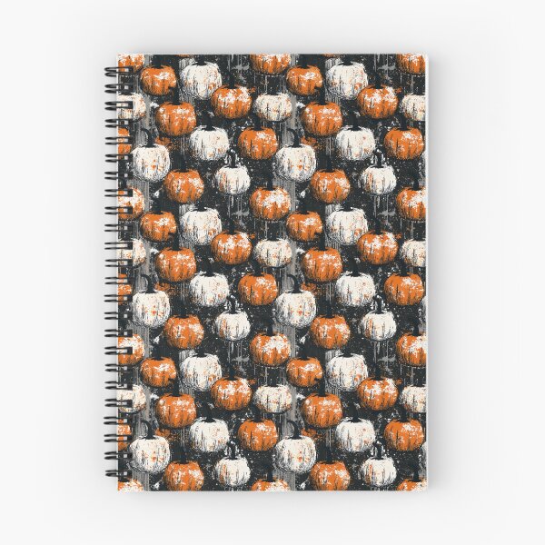 Item preview, Rustic Orange and White Fall Festive Halloween Pattern designed and sold by Derek Gillette.