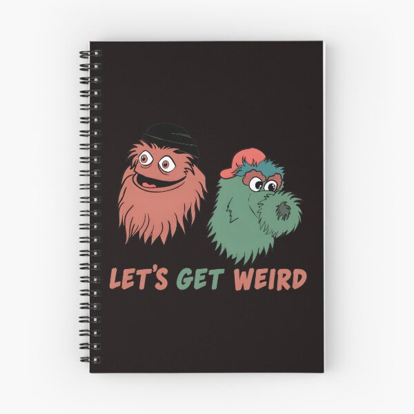 Item preview, Let's Get Weird Monster Duo Funny Quote designed and sold by mac-lux.