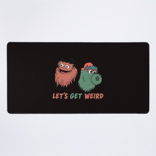 Item preview, Let's Get Weird Monster Duo Funny Quote designed and sold by mac-lux.