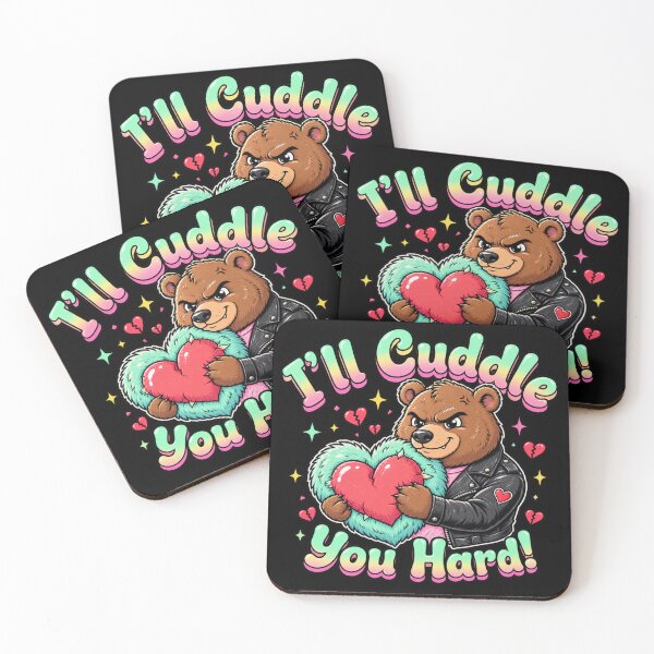Item preview, I'll Cuddle You Hard! Bear designed and sold by 2F72.