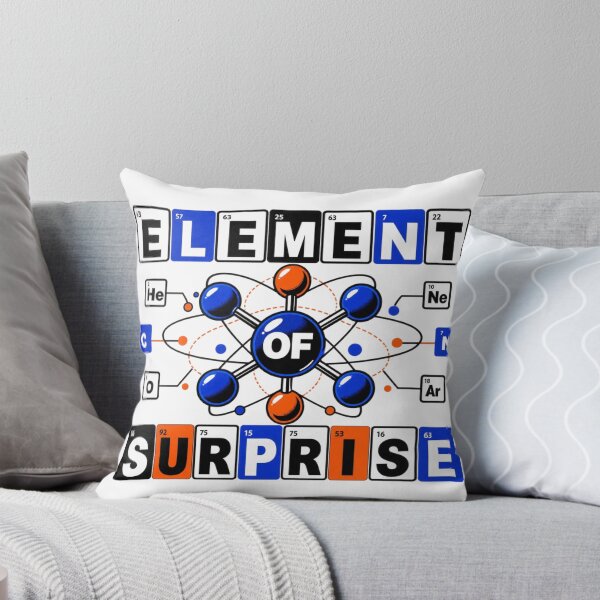 Item preview, Element of Surprise – Periodic Table Chemistry Pun – Science Nerd & Teacher Art Tee designed and sold by bobscraze.