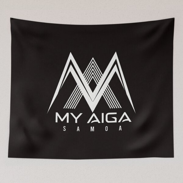 Item preview, Samoa Heritage Geometric Peak Monogram designed and sold by mac-lux.