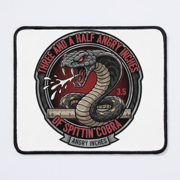 Item preview, Three and a half ANGRY inches of Spittin Cobra (no background) designed and sold by Jupet.