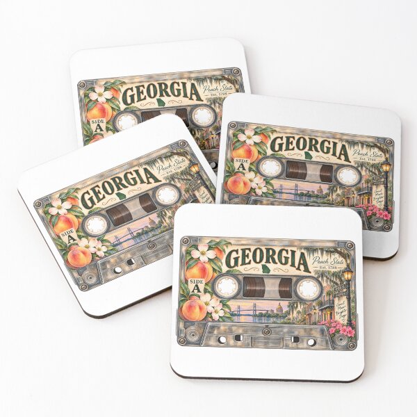 Item preview, Georgia Retro Cassette Tape designed and sold by Whimspired By Paxx.