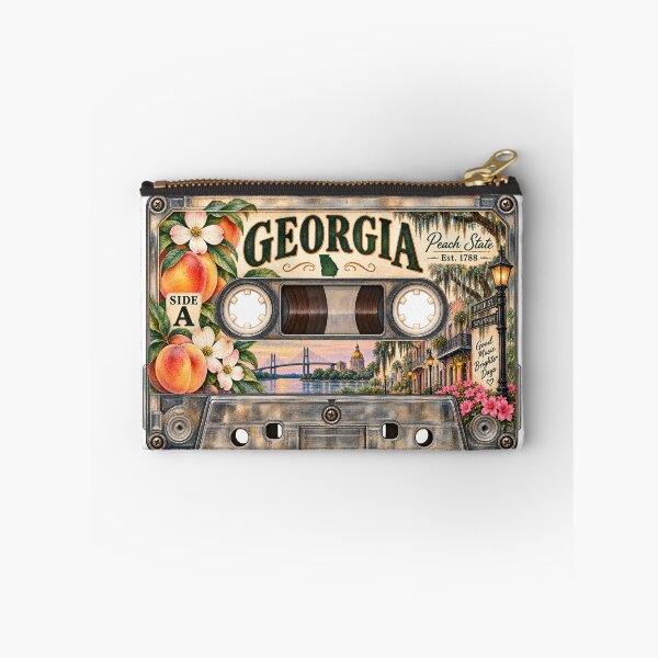 Item preview, Georgia Retro Cassette Tape designed and sold by Whimspired By Paxx.