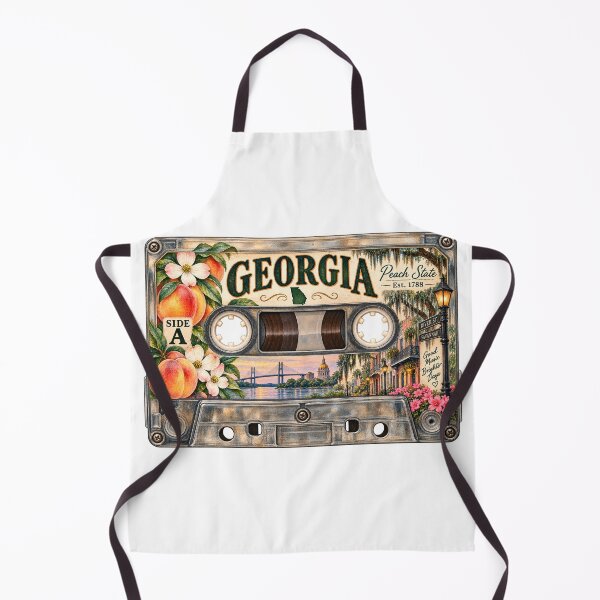 Item preview, Georgia Retro Cassette Tape designed and sold by Whimspired By Paxx.