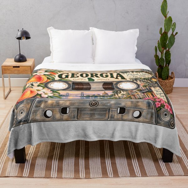 Item preview, Georgia Retro Cassette Tape designed and sold by Whimspired By Paxx.