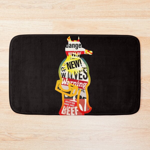 Item preview, Retro Collage Canine Silhouette Art designed and sold by mac-lux.