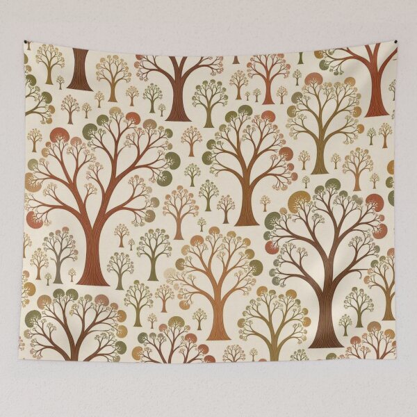 Item preview, Autumn Fractal Canopy designed and sold by KingsArtworx 2.