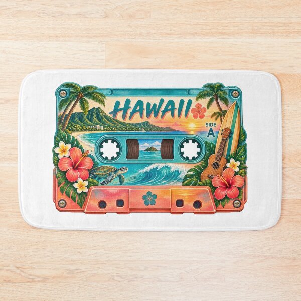 Item preview, Hawaii Retro Cassette Tape designed and sold by Whimspired By Paxx.
