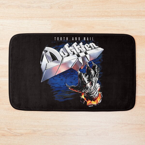 Item preview, Dokken Tooth and Nail Claw Metallic Logo Rock designed and sold by mac-lux.