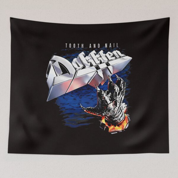 Item preview, Dokken Tooth and Nail Claw Metallic Logo Rock designed and sold by mac-lux.