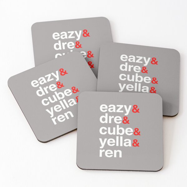 Item preview, Eazy Dre Cube Yella Ren NWA Members List-6 designed and sold by AndreZankl.