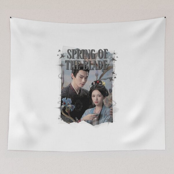 Item preview, Spring of the Bladee chinese drama Xu Kai Cdrama China Wuxia Historical Entertainment Collage Digital Art PortraitJapanese Drama Actor designed and sold by AJUNICE STUDIO.