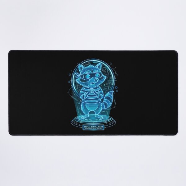 Item preview, Digital Burglar Holographic Raccoon designed and sold by InkShiftLabs.