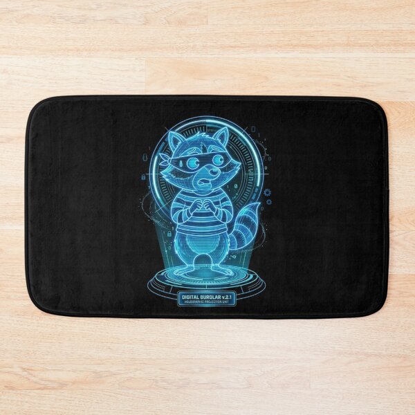 Item preview, Digital Burglar Holographic Raccoon designed and sold by InkShiftLabs.