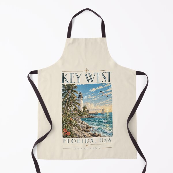Item preview, Key West, Florida, USA [Vintage Illustration] designed and sold by elektronen.