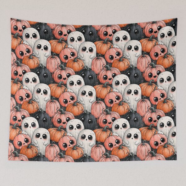 Item preview, Cute Happy Halloween Pop Art Design designed and sold by Derek Gillette.